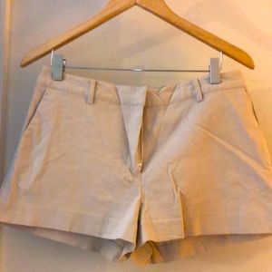 Express Stretch Khaki Shorts